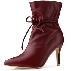 Burgundy Boots Ankle, Heel Stretch, Chunky Heel Ankle Boots, Buckle Ankle Boots, Chelsea Boots Women, Womens Stilettos, Closed Toe Shoes, Block Heel Ankle Boots, Heel Ankle Boots