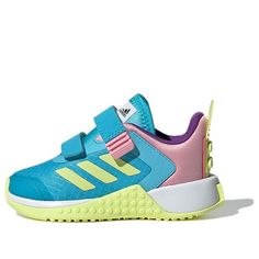 Adidas LEGO x Sport Infant 'Bright Cyan' Bright Cyan/Semi Frozen Yellow/Light Pink FZ0403 Marathon Running Shoes, Marathon Running, Yellow Light, Running Shoes Sneakers, Light Yellow, Crossover, Adidas Sneakers, Light Pink, Running Shoes