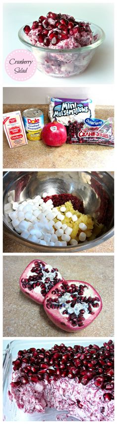 the process to make an ice cream sundae with cherries and marshmallows