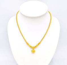 Item including :1 x Necklace For:  Women, Girl Type:  GOLD PLATED over Brass, Nickel free  Purity:  96.5% Surface:  Sand Matted -------------------------- Length:  ~ 18 inches  Weight:  ~ 22 grams Width:  ~ 2.5 mm -------------------------- * 24K Gold Plated Jewelry * Look like Solid Gold or Real Gold * The weight is the same as Solid Gold * Nickel free / No Allergic ** Please read the item details completely and measure your wrist size , necklace length before ordering. The shop does not accept Gold Neck Chain, Unique Gold Jewelry Designs, Real Gold Necklace, Heart Charm Necklace, Handmade Gold Jewellery, Gold Chain Design, Gold Link Chain, Gold Necklace Women, Gold Necklace Designs