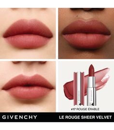 Lips Hydration, Holiday Lipstick, Velvet Matte Lipstick, Cupid's Bow, Givenchy Beauty, Lower Lip, Velvet Lipstick, Lipstick Case, Acai Berry