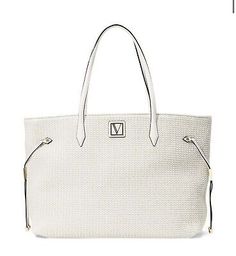 Top Seller for The Victoria Carryall Tote Bag(white), Women's Bags & Handbags Casual White Shoulder Bag For Errands, Casual White Shoulder Bag For Shopping, White Casual Bag For Errands, Casual White Bag For Errands, White Tote Bag With Removable Pouch, White Canvas Shoulder Bag For Errands, White Satchel Bag For Errands, White Shoulder Bag For Errands, White Casual Shopping Bag