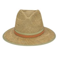 This stylish Men's Seagrass Stingy Brim Fedora is made of 100% natural seagrass and features a 2.75" brim size and 59cm circumference. Crafted with brim binding and layered grosgrain bands, this classic fedora is perfect for finishing any look. Features: Color: NaturalMaterials: 100% SeagrassBrim Size: 2.75" BrimSize: 59cm Woven Straw Panama Hat With Brim, Woven Straw Panama Hat, Coastal Style Woven Fedora Straw Hat, Adjustable Straw Boater Hat, Coastal Woven Straw Fedora Hat, Adjustable Green Brimmed Straw Hat, Casual Woven Panama Hat Made Of Palm Leaf, Casual Woven Panama Hat Made From Palm Leaf, Casual Woven Panama Hat From Palm Leaf