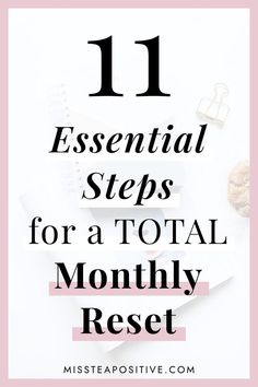 How to do a reset for your life? What to do in a new month? Here is a monthly reset checklist with self-reflection questions to ask yourself. Whether you want to do a reset of March, April, June, or November, this list includes monthly scheduling, routine ideas, journal prompts, goal setting tips, home cleaning, self-care, and more. Reset Checklist, Monthly Reset, Daily Routine Habits, Ideas Journal, Routine Ideas, Wellness Activities, Personal Growth Motivation, Developing Healthy Habits