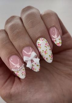 Rodeo Nails, Hello Nails, Hippie Nails, Romantic Nails, Cute Simple Nails, Vintage Nails, Summery Nails, Classy Acrylic Nails