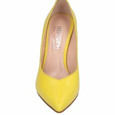 Gorgeous Bright Lemon Yellow Heels/Pumps By Anteprima. Scalloped Back Design And Holographic Mermaid Scale Heel Design. Truly Unique, One-Of-A-Kind Design Guaranteed To Gather You Many Compliments. :) Made Of Napa Leather. Size Is A Us 6. Made In Italy. Heel Is Approximately 3.51” Inches. New With Box. Yellow Pointed Toe Court Shoes For Formal Occasions, Yellow Closed Toe Court Shoes For Formal Occasions, Chic Yellow Pointed Toe Court Shoes, Yellow Closed Toe Formal Court Shoes, Elegant Yellow Court Shoes With 4-inch Heel, Yellow Almond Toe Court Shoes For Formal Occasions, Formal Yellow Heels With Wrapped Heel, Elegant Yellow Court Shoes For Spring, Yellow High Heel Court Shoes For Formal Occasions