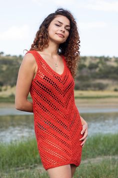 This light and comfortable v-neck beach coverup dress is hand-crochet by my and available in different colors and sizes:rusty orange, pink and beige If you want this dress in different size or color, or adjusted to your individual measurements please contact me for custom order. Summer V-neck Dress With Crochet Lace, Orange V-neck Summer Beach Dress, Spring V-neck Crochet Beach Dress, V-neck Crochet Lace Dress For Beach Cover-up, V-neck Crochet Dress For Beach Season, V-neck Crochet Sundress For Vacation, Crochet V-neck Dress For Beach Season, Summer V-neck Crochet Beachwear Dress, V-neck Crochet Dress For Beach Cover-up