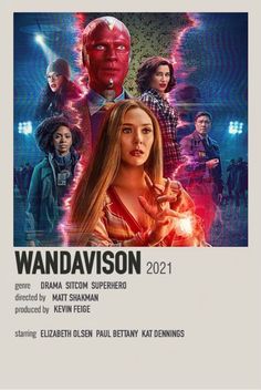 the poster for the upcoming film, vandavison starring actors from different eras