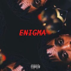 the album cover for enjgma, featuring two men looking at each other