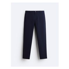 Pants made of high stretch fabric. Elastic waist. Front pockets and back welt pockets. Front zip and button closure. Zara Straight Dress Pants With Pockets, Zara Straight Leg Dress Pants With Pockets, Welt Pockets Ankle-length Chinos For Work, Stretch Tapered Leg Chinos For Work, Workwear Chinos With Hidden Pockets And Tapered Leg, Workwear Straight Leg Chinos With Side Pockets, Tailored Straight Leg Chinos With Pockets, Straight Leg Workwear Chinos With Side Pockets, Zara Straight Leg Pants With Welt Pockets