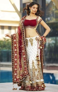 order replica at http://www.zifaaf.com/ Indian Bridal Wear Red, Saree Bollywood, Indian Bridal Lehenga, Bridal Lehenga Red, Bridal Outfit, Indian Bridal Dress, Indian Bridal Wear, Ghagra Choli