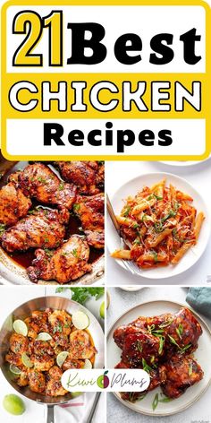 Looking for quick and easy chicken recipes for dinner? Here are our delicious and easy chicken recipes that are perfect for any night of the week. From Healthy chicken recipes to Baked chicken recipes, we’ve got you covered. So get cooking and enjoy a delicious dinner party with your friends and family! Chicken Wing Dinner, Wing Dinner, Best Chicken Recipes For Dinner, Quick And Easy Chicken Recipes, Easy Chicken Recipes For Dinner, Chicken Boneless Breast Recipes, The Best Chicken Recipes, American Foods, Chicken Recipes For Dinner