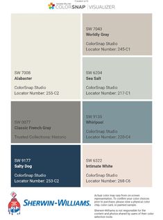 the color scheme for sheryln williams's paint colors