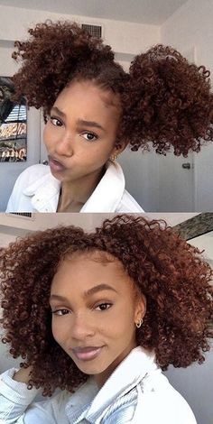 Brown Hair Dark Skin, Curly Hair Brown, Brown Hair Dark, Dark Ginger Hair, Cabello Afro Natural, Girl Hair Colors