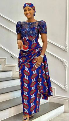 Midi Ankara Dress, Ankara Clothing, Dresses African