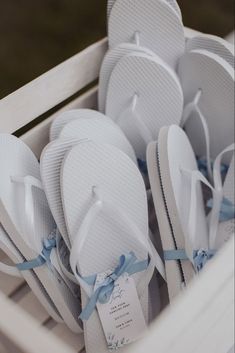 ￼ ￼ ￼ ￼ ￼ Flip Flop Tags For Weddings, Flip Flops For Wedding Guests, Beach Wedding Gifts For Guests, White Guests Wedding, Flip Flops At Wedding, Cheap Beach Wedding Ideas, Wedding Sandals For Guests, Beach Wedding Shoes For Bride, Beach Wedding Guest Gifts