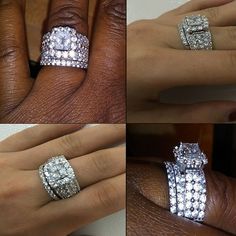 Wedding Diamond Ring With Rhinestones, Cubic Zirconia Bridal Sets Princess Cut, Cubic Zirconia Princess Cut Bridal Sets, Silver Diamond Ring With Rhinestones For Wedding, Classic Rhinestone Wedding Rings, White Rhinestone Promise Ring, Classic Wedding Rings With Rhinestones, Diamond White Crystal Ring For Wedding, Dazzling Diamond Ring With Rhinestones For Wedding