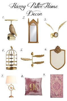 the harry potter home decor guide