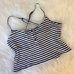 Offers Welcome! (No Lowball Offers Please) Comment Any Questions Or Concerns No Trades Forever 21, Navy Blue And White Striped Tank Top. Slightly Cropped On Me. Adjustable Criss-Cross Straps. Buttons Are Real Too! Nice Stretchy Material. Worn But In Brand New Condition! Size Xl (I'm Normally A Medium And This Fit Me Slightly Cropped). Forever 21 Cropped Top For Beach, Forever 21 Cropped Casual Tank Top, Forever 21 Casual Cropped Tank Top, Forever 21 Casual Tank Top, Casual Cropped Tank Top Forever 21, Casual Striped Tops From Forever 21, Forever 21 Casual Crop Top For Day Out, Forever 21 Striped Cotton Tops, Forever 21 Blue Summer Tops