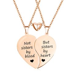 PRICES MAY VARY. 【Please note that if there is a problem with the product,please contact us and we will solve it in time】💖Basic Information:Material: stainless steel; Size: Length of the necklace is 18 inches; Form:2PCS Split heart engraved Best Friend Gifts for Teen Girls BFF Friendship Necklaces best friend gifts for women best friend necklaces for 2 💖Special design: The necklaces seperate and it comes in two parts for two people 💖Great Gifts: Heart matching necklace are Ideal and special g Friendship Necklace With Heart Pendant, Friendship Heart Necklace With Adjustable Chain, Heart-shaped Friendship Necklaces With Adjustable Chain, Heart-shaped Friendship Necklace With Adjustable Chain, Heart-shaped Adjustable Chain Necklace For Friendship, Valentine's Day Necklace With Heart Charm For Friendship, Double Heart Charm Necklace For Friendship, Personalized Double Heart Necklaces For Friendship, Double Heart Charm Necklace For Best Friend