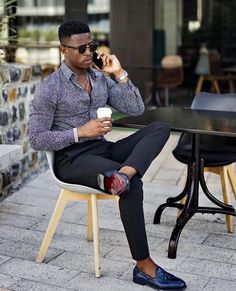 Professional Black Man, Black Man Business Casual, Black Men Business Casual Outfits, Business Casual Black Men, Black Man Fashion, Black Men Casual Style, Summer Smart Casual, Black Men Fashion Urban, Things To Wear