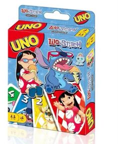 uno uno card game with the character dora and her friends in it's packaging