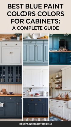 the best blue paint colors for cabinets