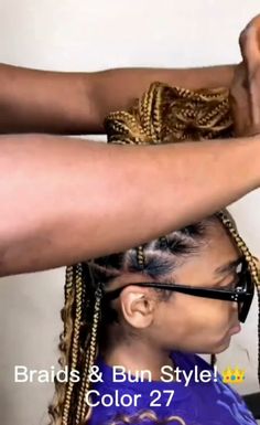 Human Hair Braiding Hair, Braided Bun Styles, Bun Styles, Hair Braiding, Human Braiding Hair, Braided Bun, Braiding Hair, Braided Hairstyles, Human Hair