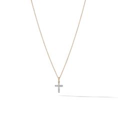 David Yurman Small Cross Cable Collectable 16-18 Adjustable Necklace With",diamonds =.08tw Necklace With Diamonds, Coin Shop, Diamond Education, Small Crosses, Jewelry Repair, Ring Pendant Necklace, Custom Jewelry Design, Adjustable Necklace, David Yurman