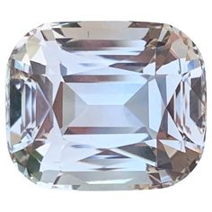 an unhealthy white diamond on a white background