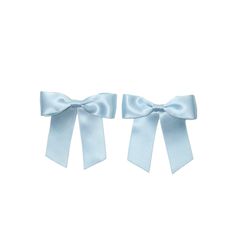 Handmade French silk ribbon hair bows. Approx. 3" long. Mini alligator clips. Sold as a pair. Blue Template, Fav Products, French Silk, Ribbon Hair Bows, Blue Pin, Alligator Clips, Back To, Ribbon Hair, Insta Stories