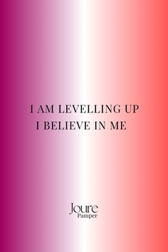 i am levelling up, i believe in me by jojute primer