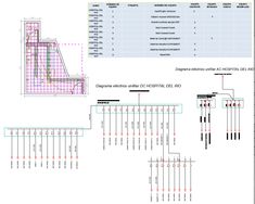 an architectural drawing shows the details and layouts for a building that is being built