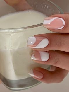 Trendy Nails Almond Art Ideas, Smink Inspiration, Minimal Nails, Minimalist Nails, Art Trends, Fire Nails, Dream Nails, Funky Nails, Pretty Acrylic Nails