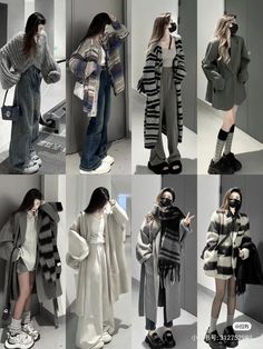 Acubi Winter Outfit, Casual Tomboy Outfits, Aesthetic Korean Outfits, Soft Grunge Outfits, Modest Girly Outfits, Kawaii Outfit Ideas, Outfit Korean Style, Color Combos Outfit, Anime Inspired Outfits