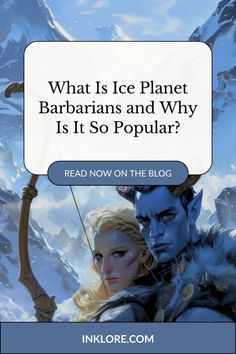 the cover for what is ice planet barbarins and why is it so popular?