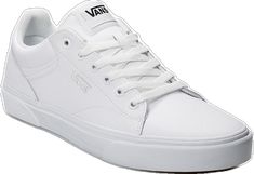 Leather Skate Shoes With Vulcanized Sole, Vans Leather Skate Shoes With Round Toe, Vans Leather Skate Shoes With Rubber Sole, Vans Leather Skate Shoes For Sports, Leather Vans Skate Shoes, Vans Leather Skate Shoes With Vulcanized Sole, Vans Skate Shoes With Perforated Toe Box For Skateboarding, Classic Leather Vans Skate Shoes, White Leather Sneakers For Skateboarding