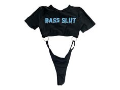 This bodysuit is true to size, but if you are between sizes size up! There are 2 ties on the back of the shirt to make it adjustable. If you have any questions please message me! Made to order: 1-2 week processing time frame. Rave Bodysuit For Music Festival With Stretch, Rave Stretch Bodysuit For Music Festival, Rave Bodysuit For Music Festival, Fitted Rave Swimwear For Music Festival, Fitted Black Bodysuit For Music Festival, Fitted Rave Swimwear, Black Rave Swimwear, Rave Bodysuit, Rave Accessories