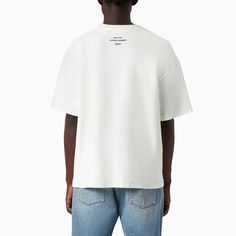 White cotton t-shirt by 1989 Studio with green lettering print at front, round collar and relaxed fit.Gender: MenMaterial: 100% CottonColor: WHITEMade in: ITProduct ID: SS24.06CO/O_1989-VW*Import tax/duty will be calculated at checkout (If applicable) Saint Honore, Winter Sale, Round Collar, White Vintage, Cotton T Shirt, White Cotton, Clothing And Shoes, Cotton Tshirt, Relaxed Fit