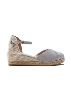 PRICES MAY VARY. Women's fashion shoes: You'll get compliments galore when you step out in our Pubol Canvas espadrille wedges. These espadrille wedges shoes are classic, sleek and charming with breathable materials, a delicate ankle bucket strap and inner soles that are as soft as the air. A sturdy 2” heel makes these shoes great for walking and the flattering V-vamp toe will turn heads wherever you go. Handmade with love: With superior craftsmanship and extra padded comfort, these women's shoes Wedges Shoes, Wedge Espadrilles, Low Wedges, Espadrille Wedge, Comfy Dresses, Work Party, Cute Summer Dresses, 2 Inch Heels, Natural Jute