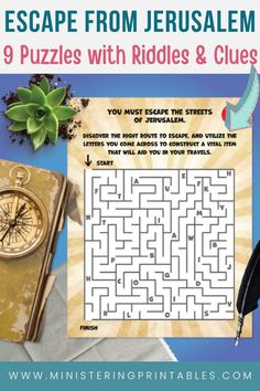 Dive into the world of Book of Mormon scripture study in a fun and interactive way, which is ideal for livening up to your Come Follow Me lessons or scripture study. Get ready to unlock the mysteries and enjoy a memorable Scripture Escape Room experience with this digital download. #Jerusalem #BookofMormon #Mormon #Primary #Puzzle #Riddle #Maze #Primary #LDS #LatterDaySaint #KidsActivity #Sunday #LessonHandout Mormon Scriptures, Book Of Mormon Scriptures, Lds Youth, Escape Room Game, Primary Activities, Activity Kits, The Book Of Mormon, Book Of Mormon, World Of Books