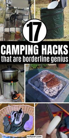 camping hacks that are borderline genius and easy to do in the back yard