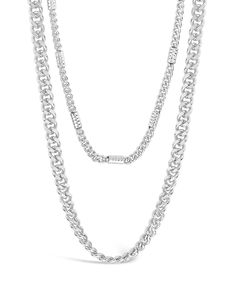 Want to add some delicate details to your look? This curb and station layered chain necklace will give you the layers and shine that you love! Adjustable for a perfect fit and available in gold and silver tones. Materials: 14K gold ﻿or﻿﻿ rhodium plated brass Features: Measures 16-18" with 2" extender, Lead & Nickel free, lobster clasp Layered Chain Necklace, Layered Chain, Layered Chains, Delicate Chain, Delicate Details, Silver Chain Necklace, Gold And Silver, Rhodium Plated, Beautiful Necklaces