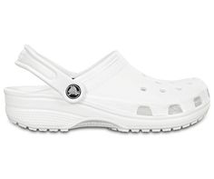 Get comfy with our ergonomic Crocs™ Classic Clog. Durable, lightweight, and H20-friendly for the pool, work, or everyday wear. Free shipping on qualifying orders. White Crocs, Crocs Clog, Crocs Classic Clogs, Neon Purple, Womens Clogs, Rei Co-op, Perfect Shoes, Coop, Strap Heels