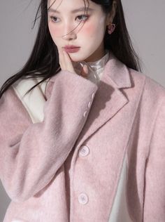 ❤peached lapel velvet wool jacket❤︎
This item will take one month to ship.










Unit (CM)
Length
chest circumference
shoulder width


XS
70
102
42


S
71.5
106
43


M
73
110
44


L
74.5
114
45 Pink Outerwear With Double Button And Lapel Collar, Pink Wool Coat For Workwear, Pink Blazer With Button Closure And Suit Collar, Pink Notch Lapel Outerwear With Buttons, Pink Single Button Classic Outerwear, Pink Notch Lapel Outerwear With Single Button, Classic Pink Single Button Outerwear, Classic Pink Blazer With Double Button Closure, Pink Wool Blazer For Winter