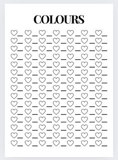 Colouring swatch page, A4, 105 spaces Colour Book Pages, Coloring Book Template, Swatch Sheet Printable, Marker Test Page, Colour Swatch Template, Free Printable Blank Color Swatch Chart, Tokidoki Coloring Pages, Color Swatches Template, Marker Swatch Template