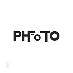 the word pho is written in black on a white background