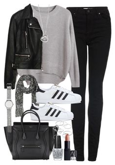 Looks Adidas, Outfit Adidas, Sports Shoes Outfit, Jeans Street Style, Clothing Blogs, Elsa Peretti, Outfit Jeans, Mode Casual, 가을 패션