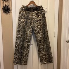 Leopard print jeans Leopard Print Jeans, Print Jeans, Printed Jeans, Womens Jeans, Leopard Print, United States, Clothes For Women, Clothes