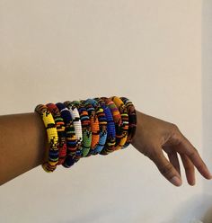 Handmade Zulu African beaded bracelets Zulu Beads, Zulu Wedding, African Beaded Bracelets, African Print Tops, African Queen, African Beads, African Jewelry, Zulu, African Print